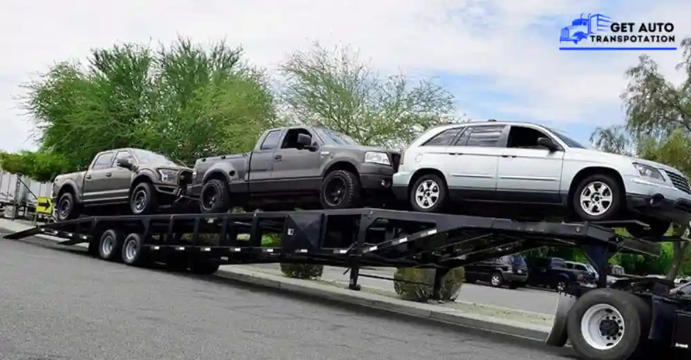 Flatbed car transport